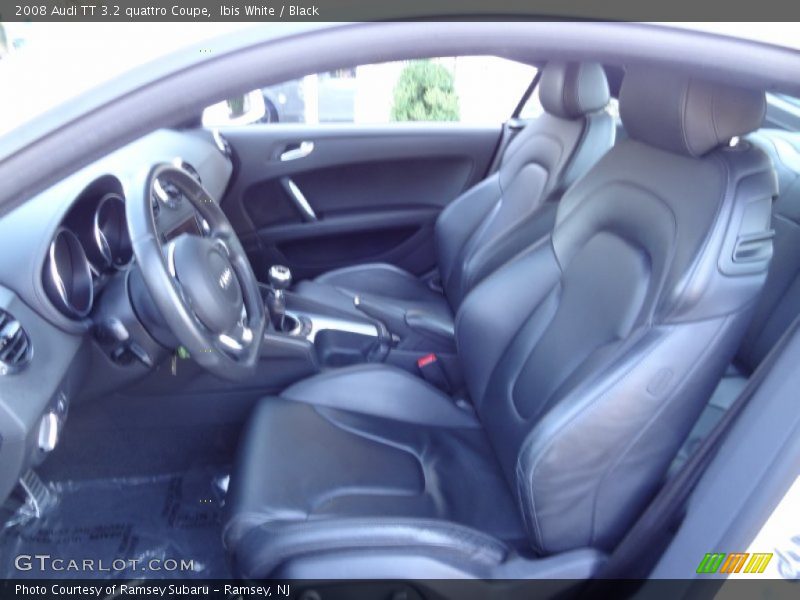 Ibis White / Black 2008 Audi TT 3.2 quattro Coupe