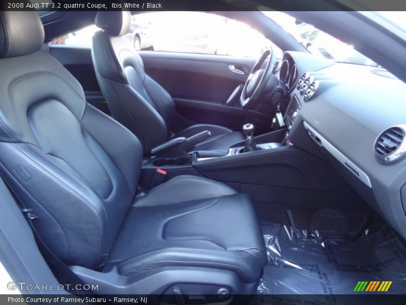 Ibis White / Black 2008 Audi TT 3.2 quattro Coupe