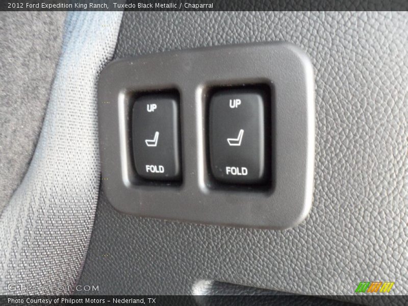 Tuxedo Black Metallic / Chaparral 2012 Ford Expedition King Ranch