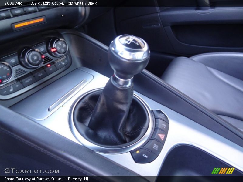 Ibis White / Black 2008 Audi TT 3.2 quattro Coupe