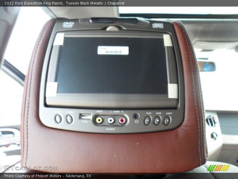 Tuxedo Black Metallic / Chaparral 2012 Ford Expedition King Ranch