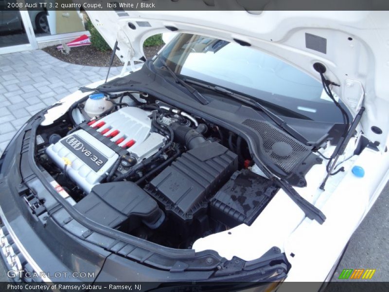 Ibis White / Black 2008 Audi TT 3.2 quattro Coupe