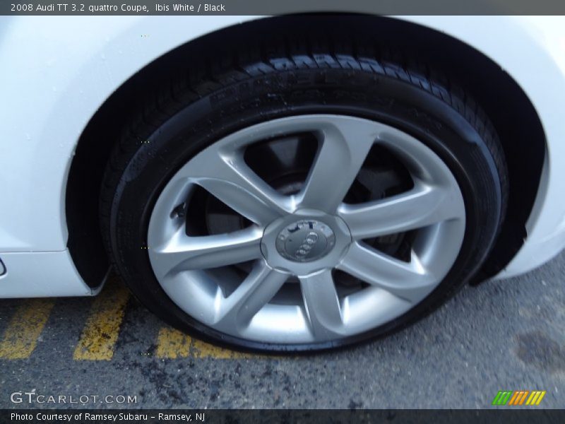 Ibis White / Black 2008 Audi TT 3.2 quattro Coupe