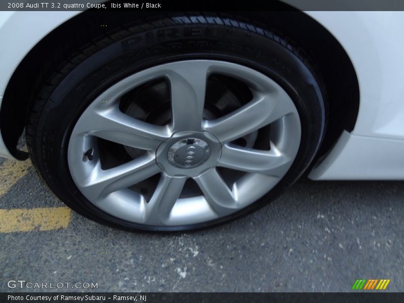 Ibis White / Black 2008 Audi TT 3.2 quattro Coupe