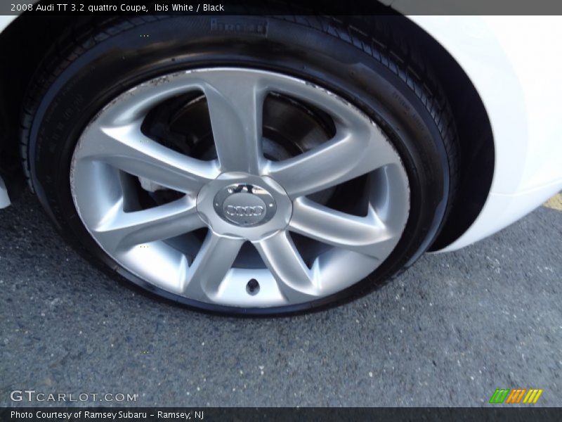 Ibis White / Black 2008 Audi TT 3.2 quattro Coupe
