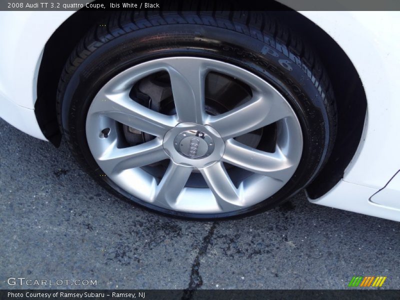 Ibis White / Black 2008 Audi TT 3.2 quattro Coupe