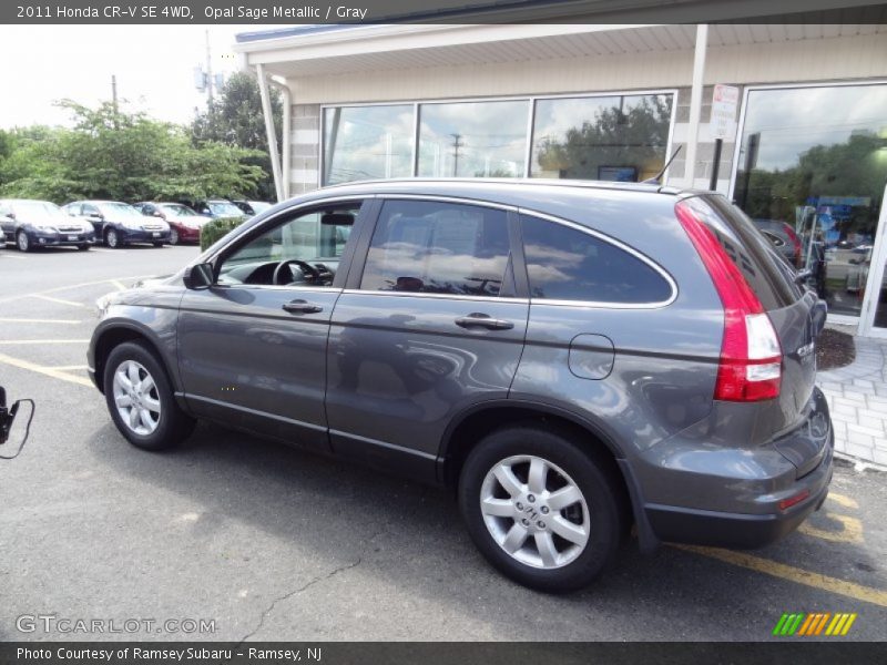 Opal Sage Metallic / Gray 2011 Honda CR-V SE 4WD