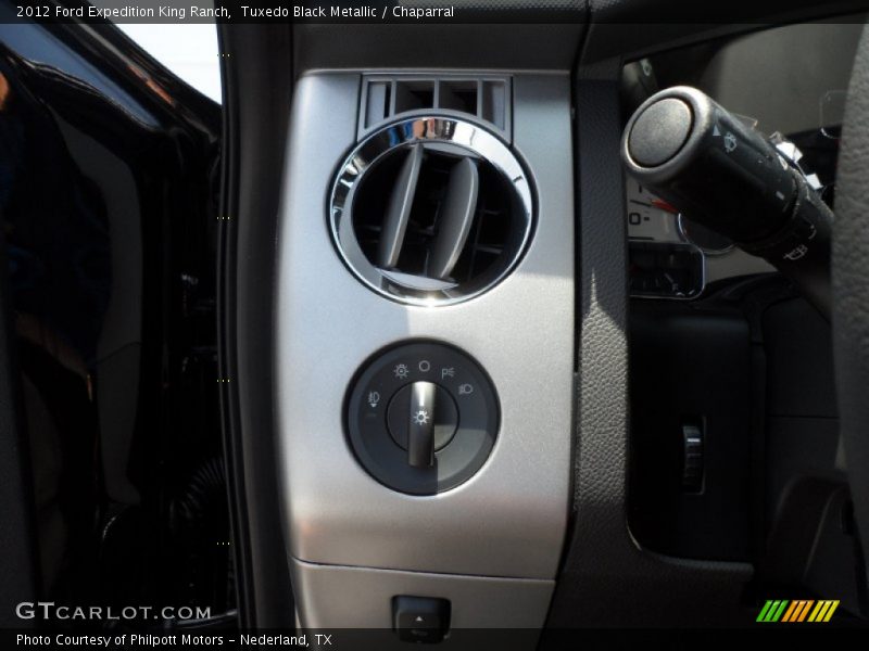 Tuxedo Black Metallic / Chaparral 2012 Ford Expedition King Ranch