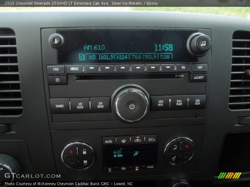Audio System of 2013 Silverado 2500HD LT Extended Cab 4x4