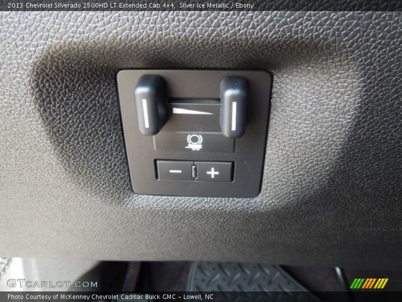 Silver Ice Metallic / Ebony 2013 Chevrolet Silverado 2500HD LT Extended Cab 4x4