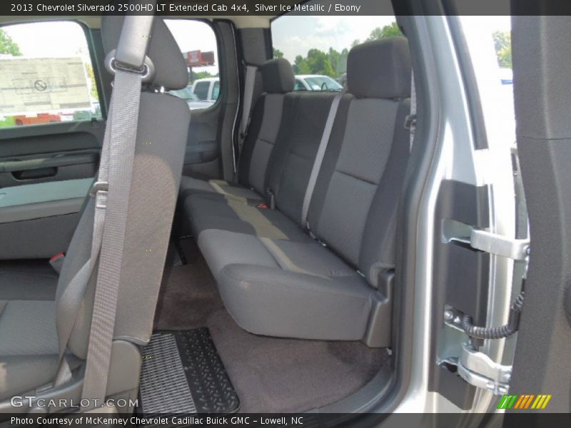 Silver Ice Metallic / Ebony 2013 Chevrolet Silverado 2500HD LT Extended Cab 4x4