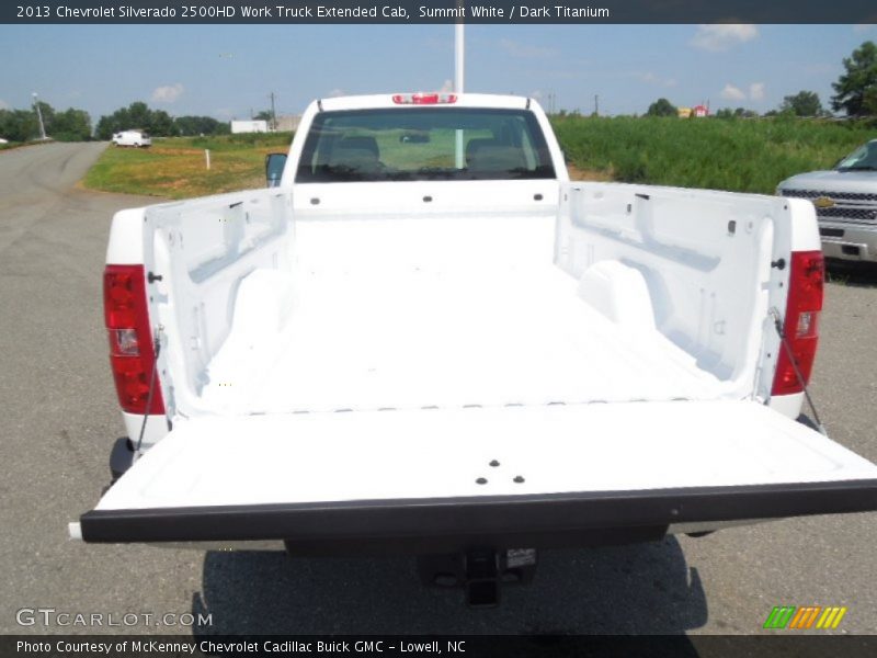 Summit White / Dark Titanium 2013 Chevrolet Silverado 2500HD Work Truck Extended Cab