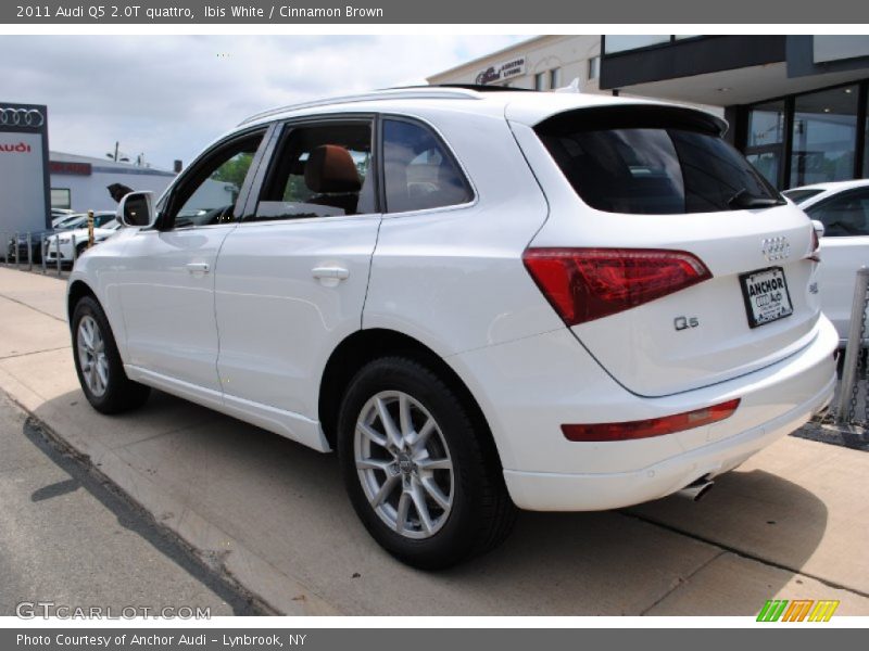 Ibis White / Cinnamon Brown 2011 Audi Q5 2.0T quattro