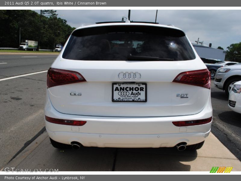 Ibis White / Cinnamon Brown 2011 Audi Q5 2.0T quattro