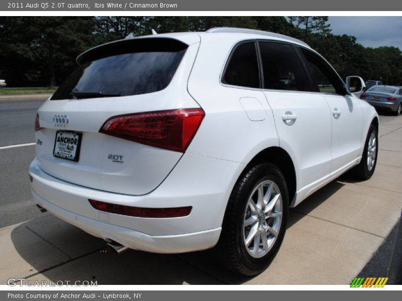 Ibis White / Cinnamon Brown 2011 Audi Q5 2.0T quattro