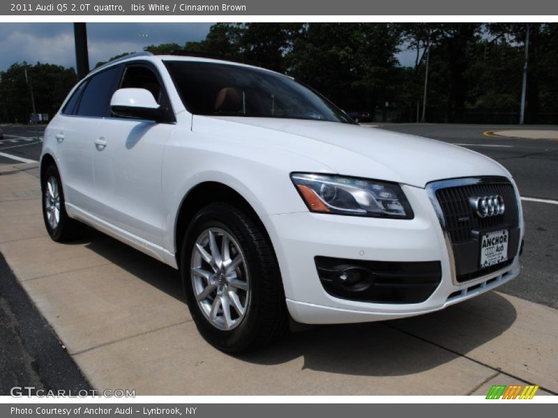 Ibis White / Cinnamon Brown 2011 Audi Q5 2.0T quattro