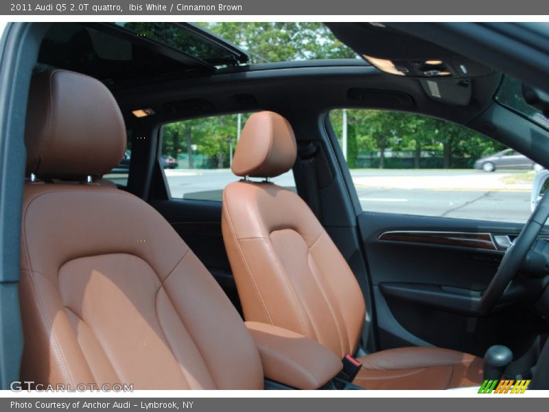 Ibis White / Cinnamon Brown 2011 Audi Q5 2.0T quattro