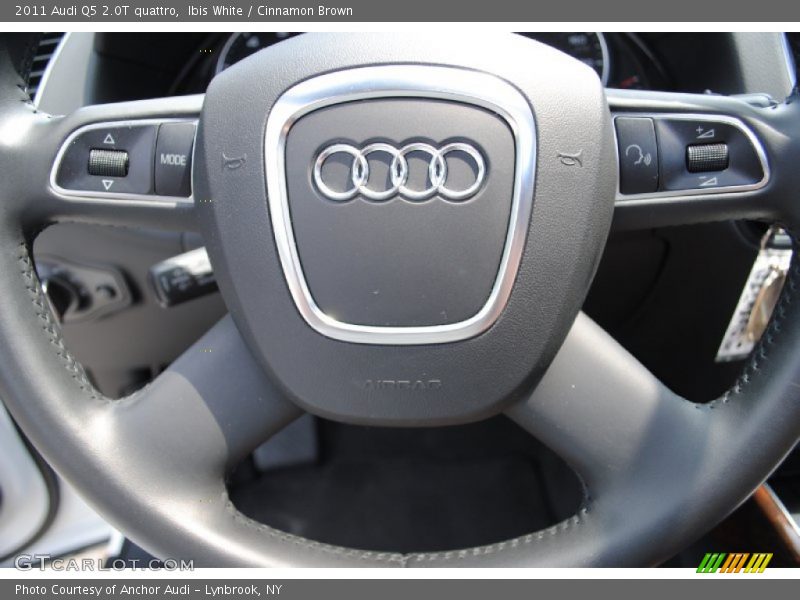 Ibis White / Cinnamon Brown 2011 Audi Q5 2.0T quattro