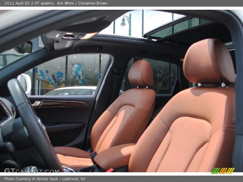Ibis White / Cinnamon Brown 2011 Audi Q5 2.0T quattro