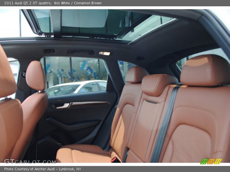 Ibis White / Cinnamon Brown 2011 Audi Q5 2.0T quattro