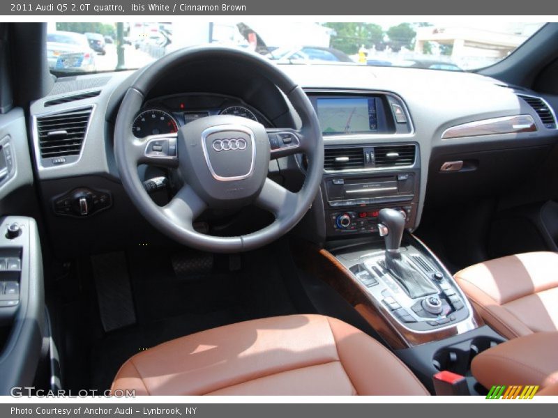 Ibis White / Cinnamon Brown 2011 Audi Q5 2.0T quattro