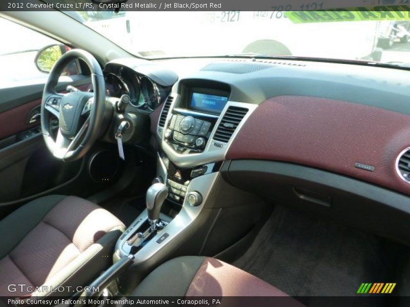Crystal Red Metallic / Jet Black/Sport Red 2012 Chevrolet Cruze LT/RS