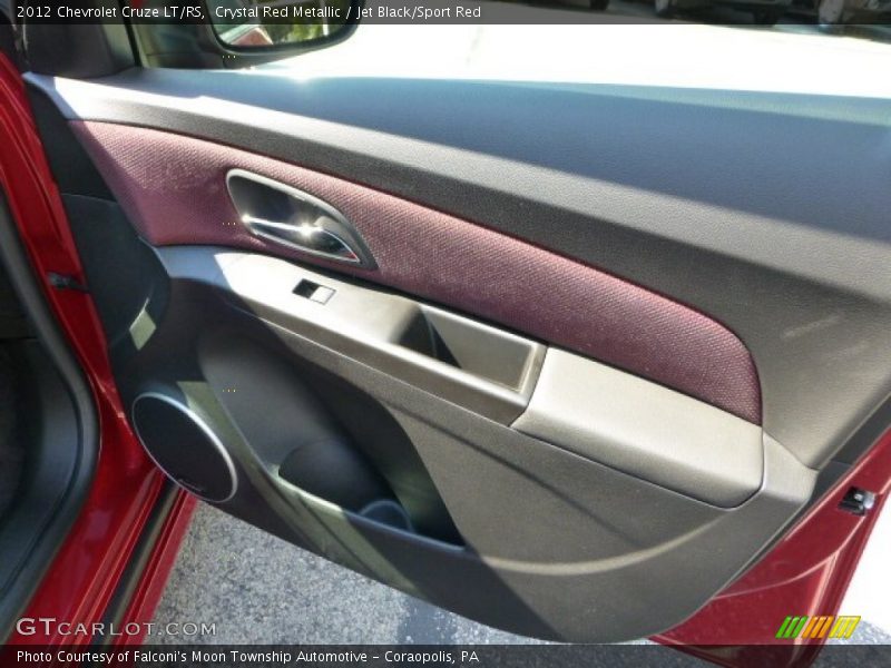 Crystal Red Metallic / Jet Black/Sport Red 2012 Chevrolet Cruze LT/RS