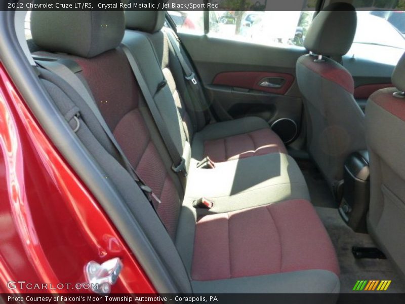 Crystal Red Metallic / Jet Black/Sport Red 2012 Chevrolet Cruze LT/RS