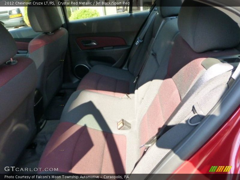 Crystal Red Metallic / Jet Black/Sport Red 2012 Chevrolet Cruze LT/RS