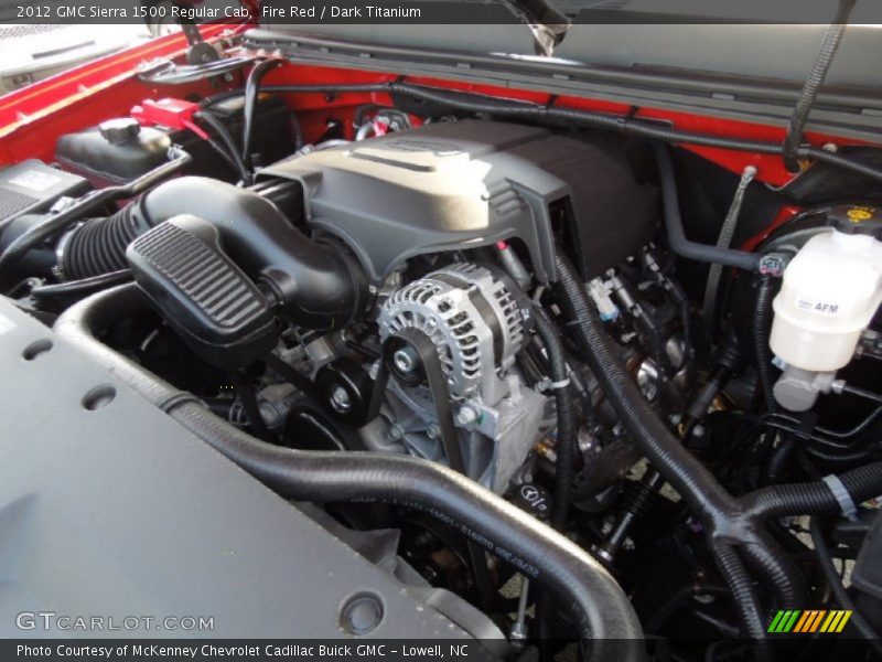 Fire Red / Dark Titanium 2012 GMC Sierra 1500 Regular Cab