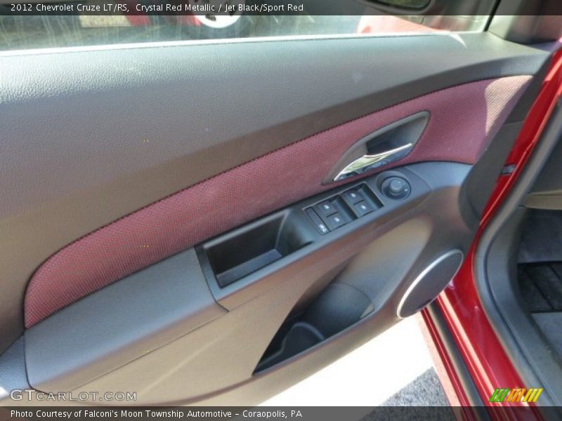 Crystal Red Metallic / Jet Black/Sport Red 2012 Chevrolet Cruze LT/RS