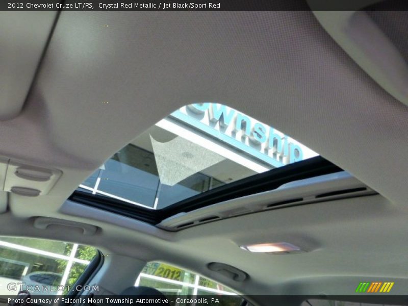Crystal Red Metallic / Jet Black/Sport Red 2012 Chevrolet Cruze LT/RS