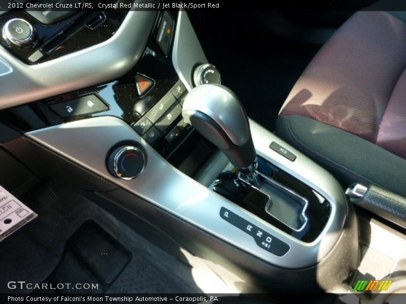 Crystal Red Metallic / Jet Black/Sport Red 2012 Chevrolet Cruze LT/RS