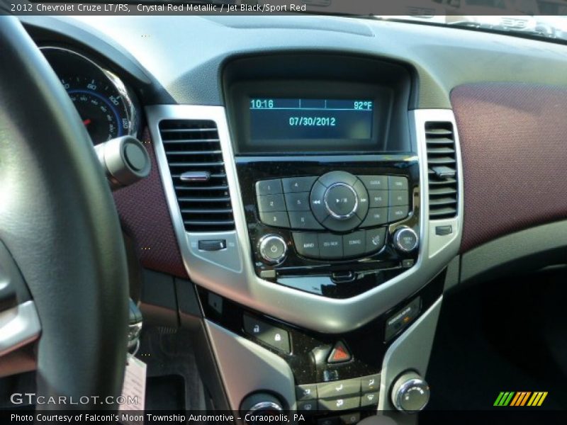 Crystal Red Metallic / Jet Black/Sport Red 2012 Chevrolet Cruze LT/RS