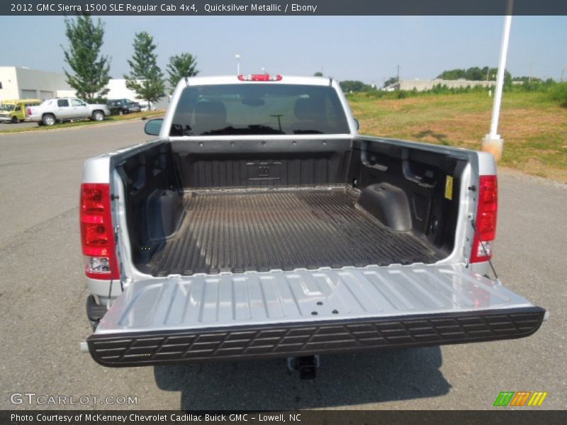 Quicksilver Metallic / Ebony 2012 GMC Sierra 1500 SLE Regular Cab 4x4