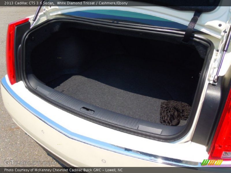 White Diamond Tricoat / Cashmere/Ebony 2013 Cadillac CTS 3.6 Sedan