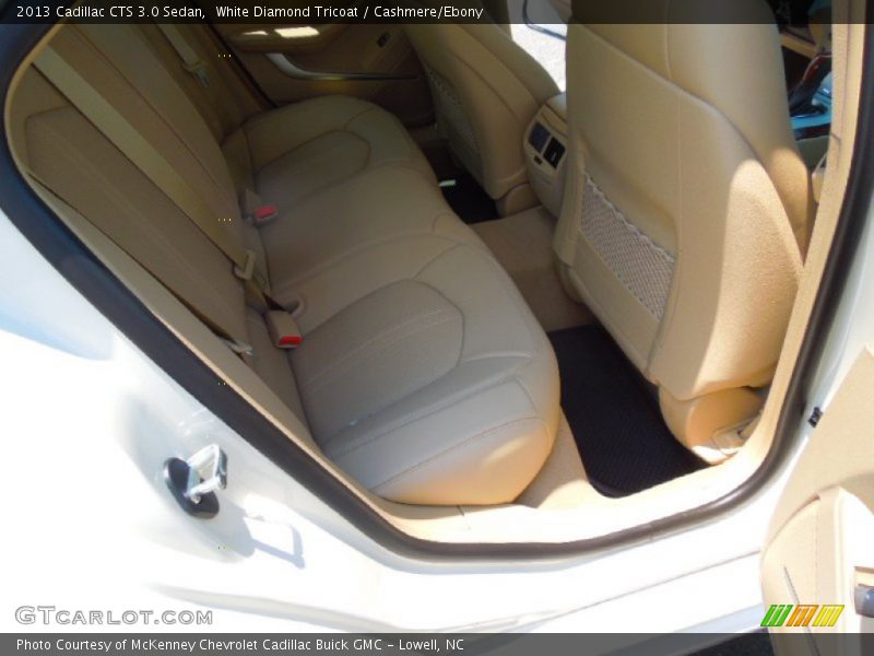 White Diamond Tricoat / Cashmere/Ebony 2013 Cadillac CTS 3.0 Sedan
