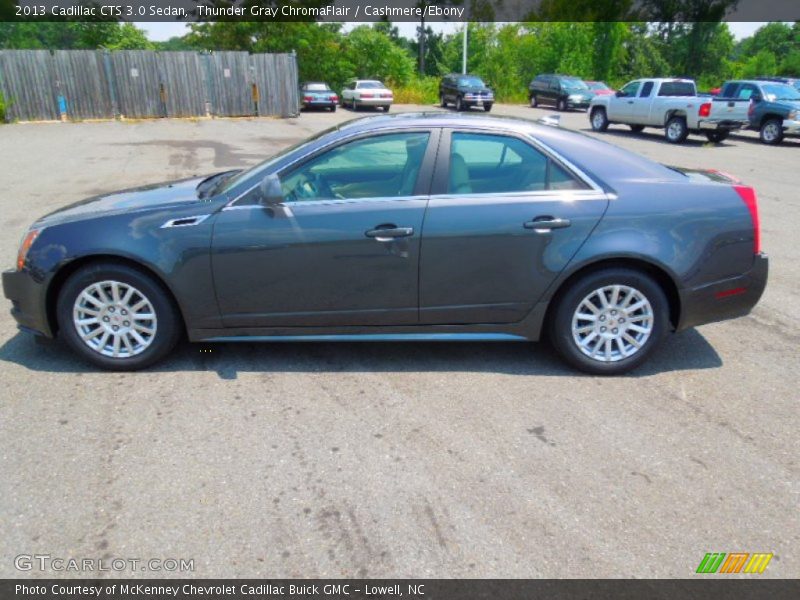  2013 CTS 3.0 Sedan Thunder Gray ChromaFlair