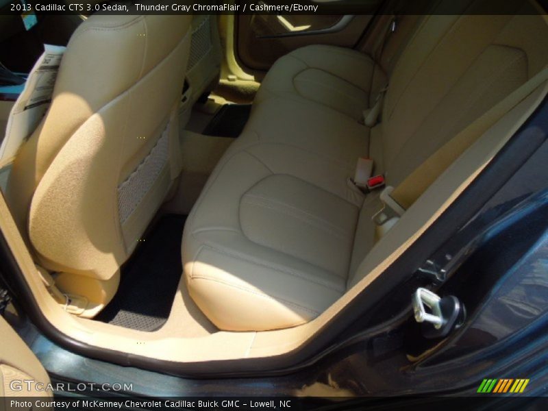 Thunder Gray ChromaFlair / Cashmere/Ebony 2013 Cadillac CTS 3.0 Sedan
