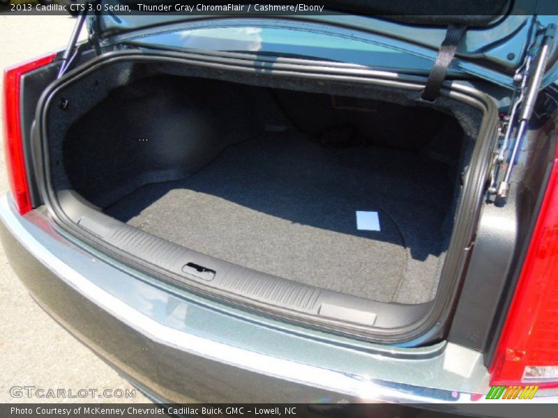 Thunder Gray ChromaFlair / Cashmere/Ebony 2013 Cadillac CTS 3.0 Sedan