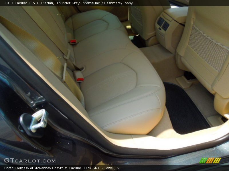 Thunder Gray ChromaFlair / Cashmere/Ebony 2013 Cadillac CTS 3.0 Sedan