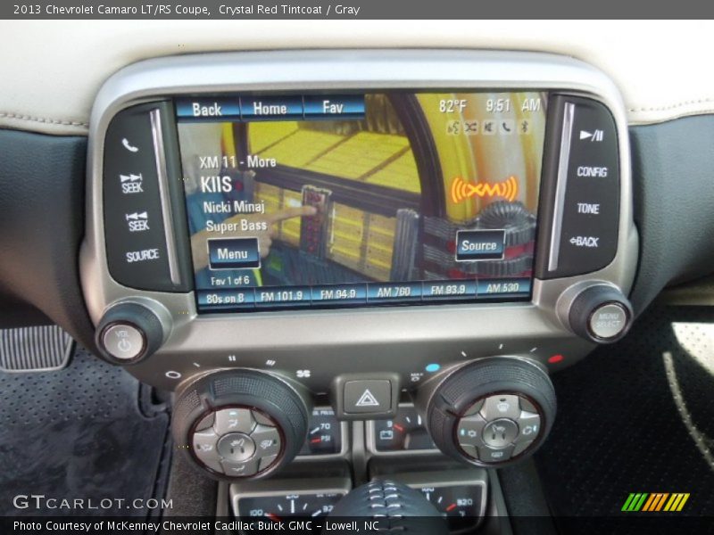 Controls of 2013 Camaro LT/RS Coupe