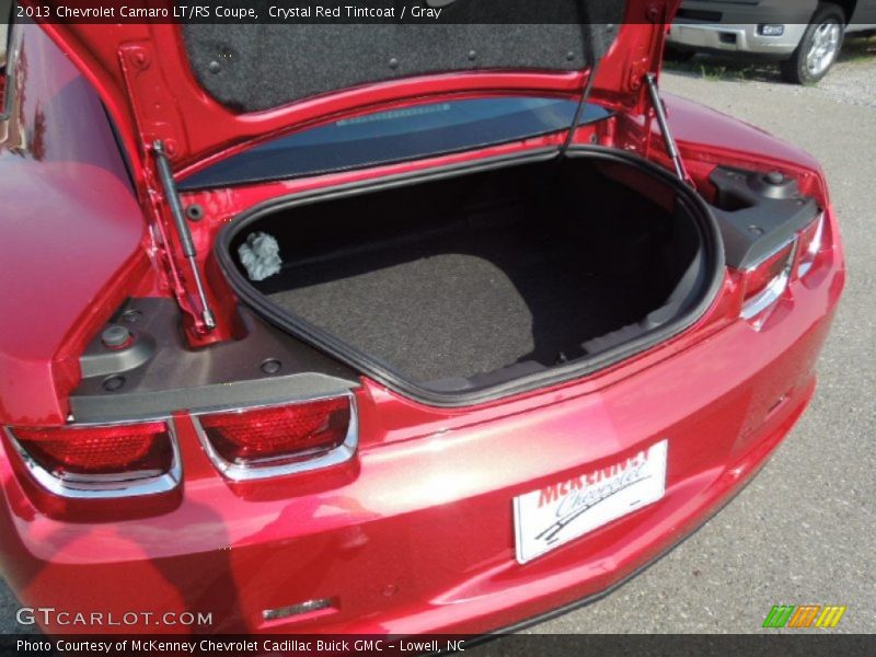 Crystal Red Tintcoat / Gray 2013 Chevrolet Camaro LT/RS Coupe