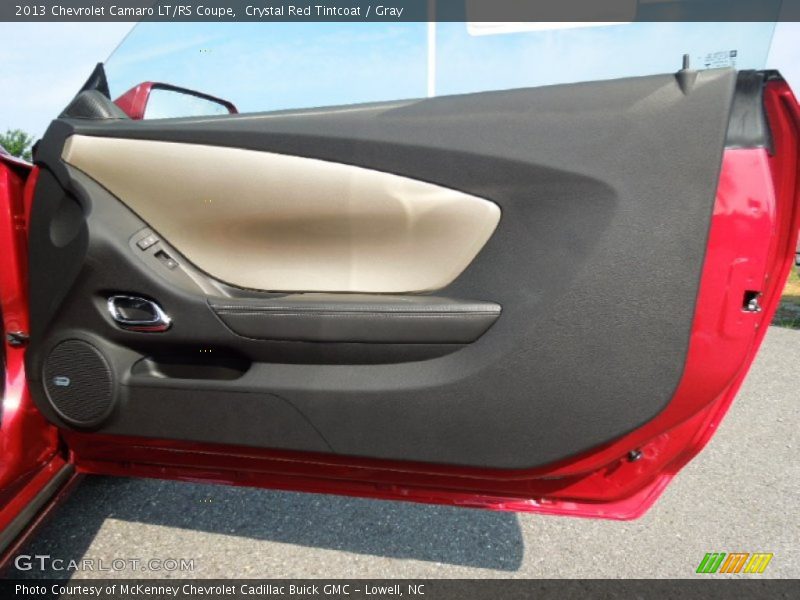 Crystal Red Tintcoat / Gray 2013 Chevrolet Camaro LT/RS Coupe
