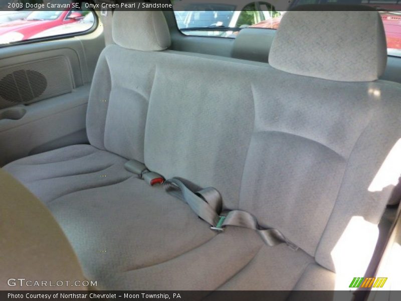Onyx Green Pearl / Sandstone 2003 Dodge Caravan SE