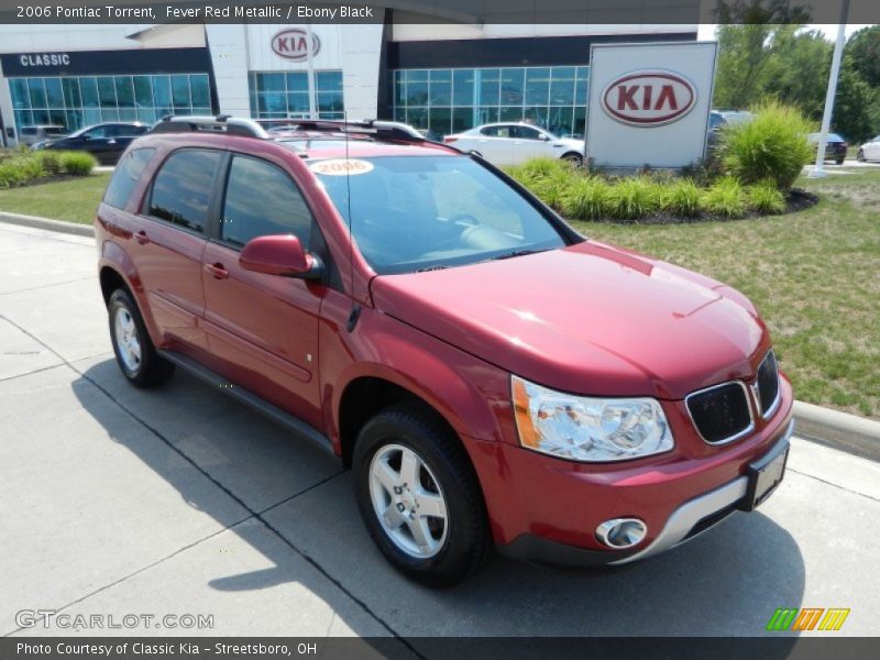 Fever Red Metallic / Ebony Black 2006 Pontiac Torrent