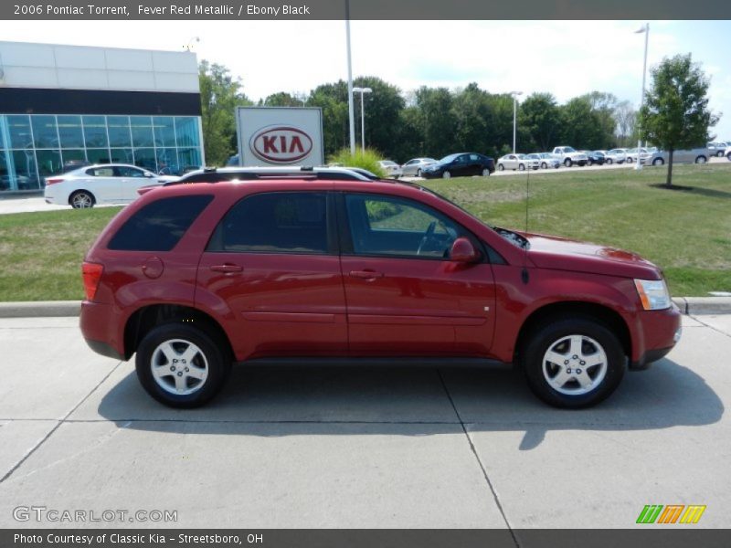 Fever Red Metallic / Ebony Black 2006 Pontiac Torrent