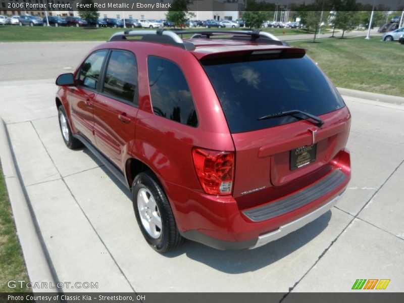 Fever Red Metallic / Ebony Black 2006 Pontiac Torrent