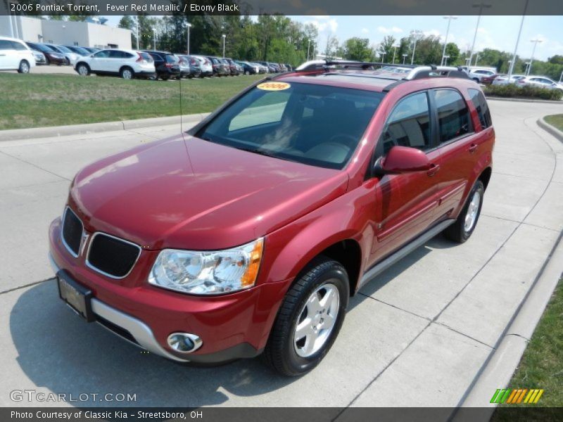 Fever Red Metallic / Ebony Black 2006 Pontiac Torrent