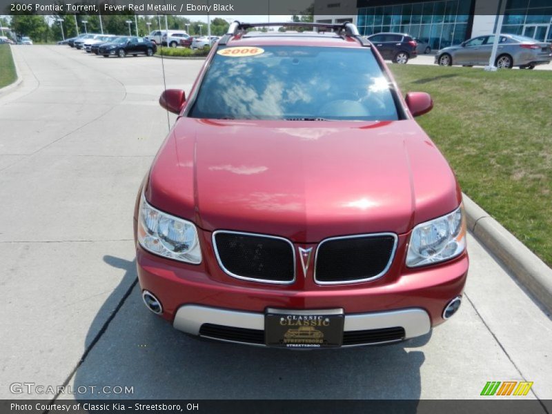 Fever Red Metallic / Ebony Black 2006 Pontiac Torrent